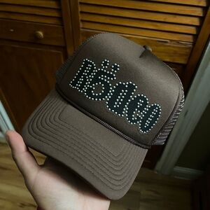 Cactus Jack by Travis Scott x Sp5der  Brown Rodeo Trucker Hat